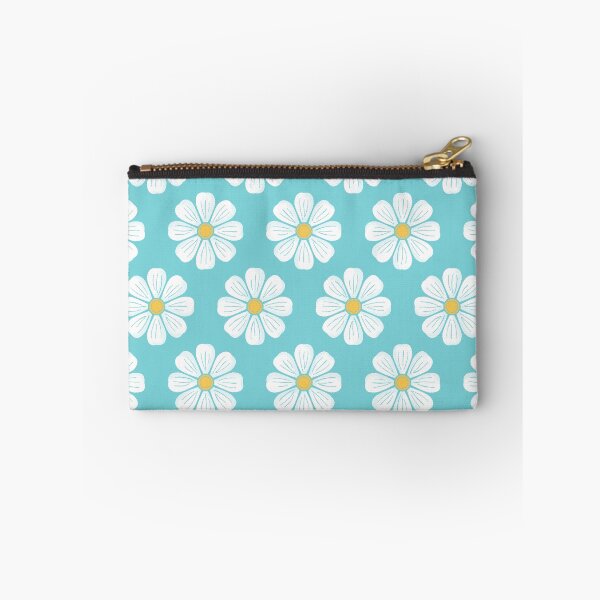Item preview, Bold Retro Daisy on Aqua designed and sold by SarahDCreative.