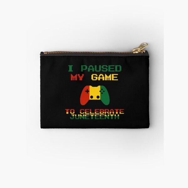 Item preview, I Paused My Game To Celebrate Juneteenth  designed and sold by Kiki Art.
