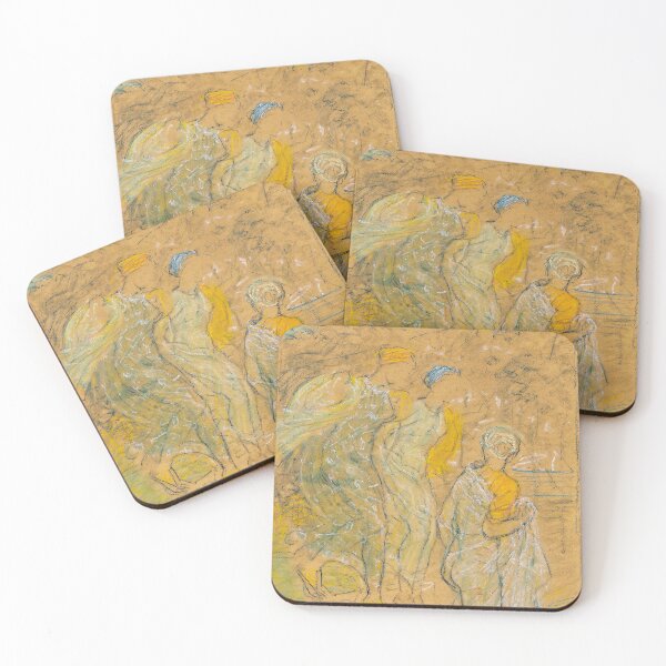 Item preview, Study for Kingcups coloured chalks on tracing.  Albert Joseph Moore, A.R.W.S. (1841-1893), Study for Kingcups designed and sold by TeeARTHY.