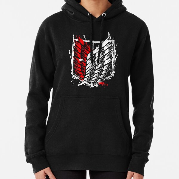 Attack On Titan Hoodies Sweatshirts for Sale Redbubble