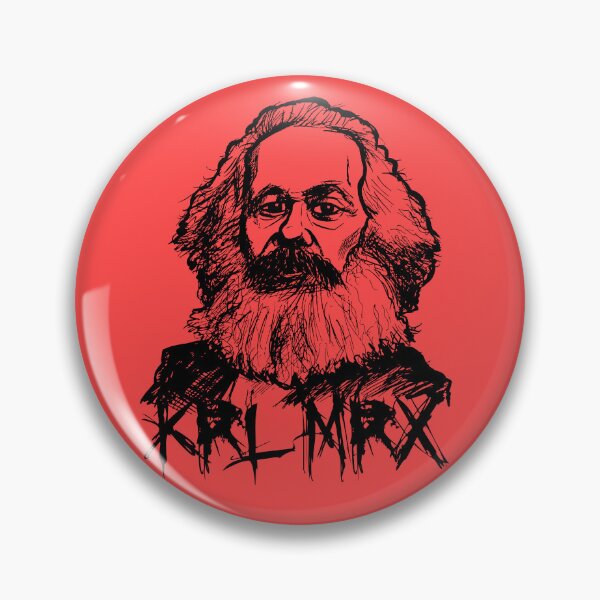 Item preview, Karl Marx Abstract Drawing designed and sold by RAWWR.