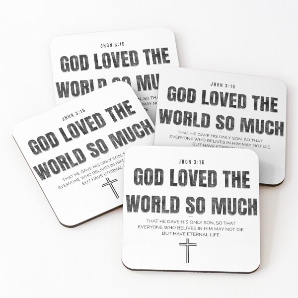 Item preview, God love the world designed and sold by Javier Narváez Solarte.