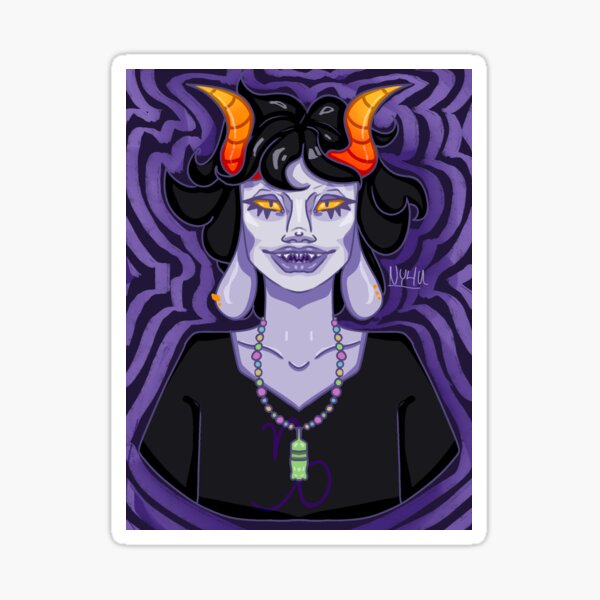 Gamzee Makara Homestuck Drawing Sticker