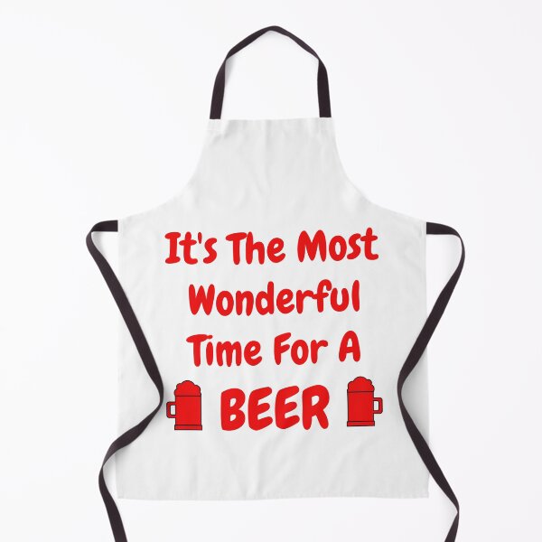 Item preview, Its the most wonderful time of the year. Its the most wonderful time for a beer. Beer Lover Christmas Design. The Perfect Christmas or Secret Santa Gift. T-Shirt designed and sold by That Cheeky Tee.
