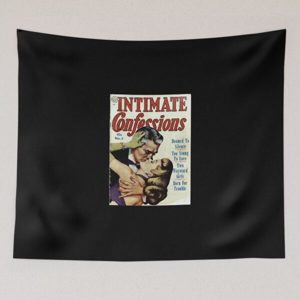 Item preview, Intimate Confessions Retro Comic Zipped Hoodie designed and sold by donnielnah.