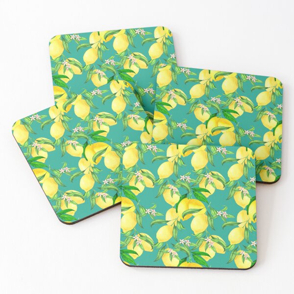Item preview, Vibrant Lemons, Lemon Blossom and Lemon Leaves  designed and sold by silviaol.