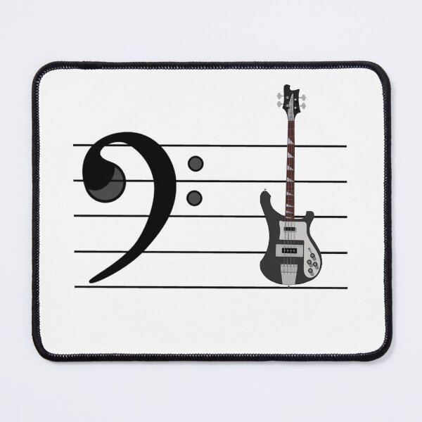 Item preview, Bass clef with Bass designed and sold by Steve Stones.