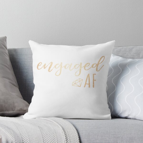 Item preview, Engaged AF Cute Engagement Fiancee designed and sold by Manveersh.