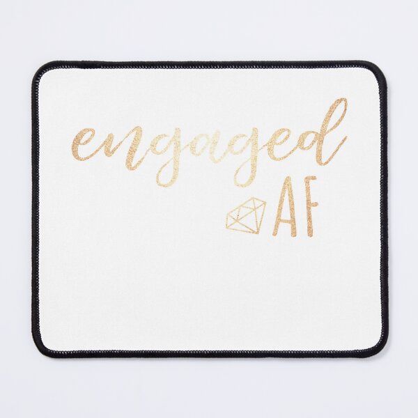 Item preview, Engaged AF Cute Engagement Fiancee designed and sold by Manveersh.