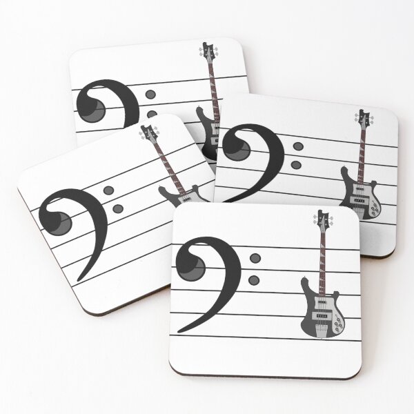 Item preview, Bass clef with Bass designed and sold by Steve Stones.