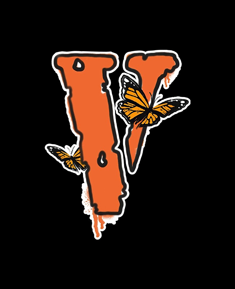 Vlone X Juice Wrld Butterfly Active T-Shirt for Sale by fybriggs16