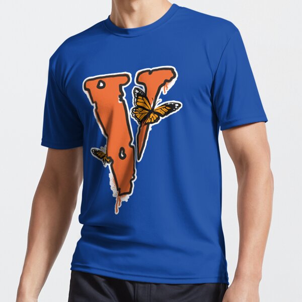 Vlone X Juice Wrld Butterfly Active T-Shirt for Sale by fybriggs16