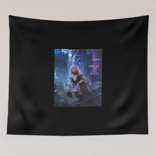 Item preview, Emma Stone Spider Gwen Ghost Spider Fan Art Tank Top designed and sold by donniejeanjr6.