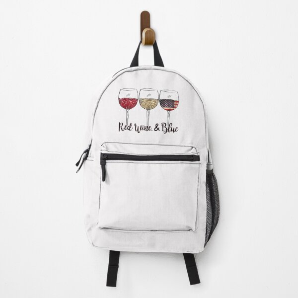 Item preview, Red Wine & Blue 4th of July wine Red White Blue Wine Glasses T Shirt designed and sold by Anthony-Wilson.