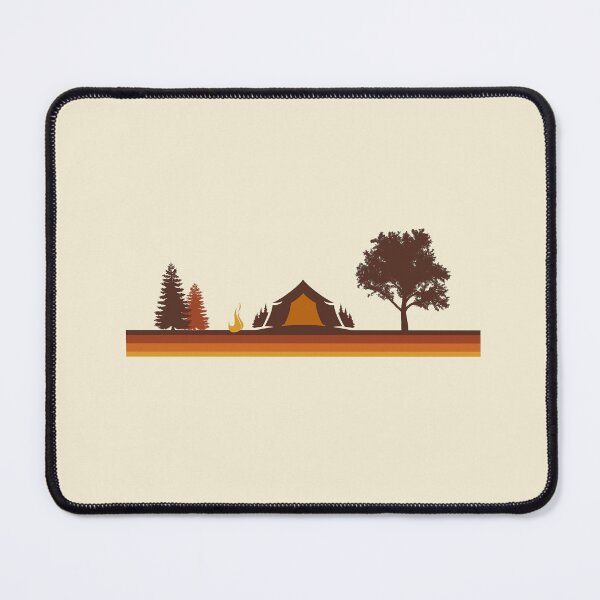 Item preview, Happy Camper (Retro, 70s, Camping) designed and sold by yococo.