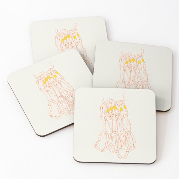 Item preview, Rock climbing quickdraws designed and sold by piedaydesigns.