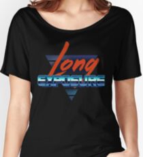 80s long exposure logo Women's Relaxed Fit T-Shirt