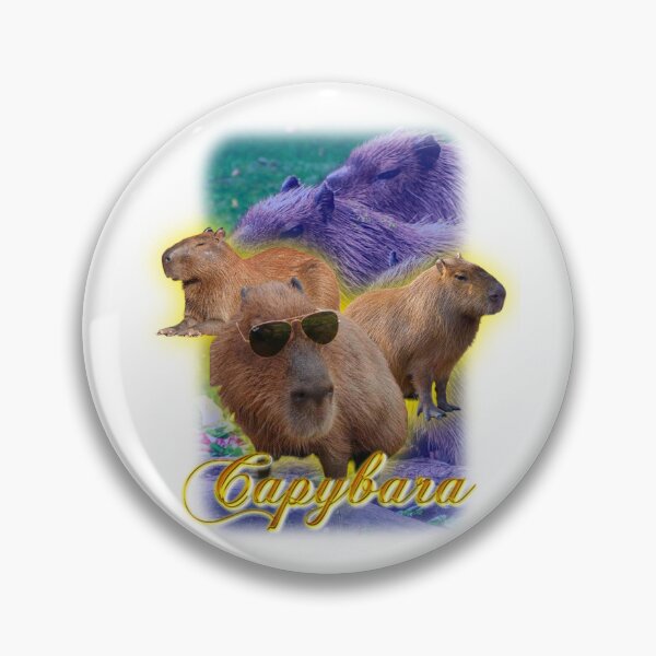 Item preview, Capybara Graphic Design designed and sold by NottaDemigod.