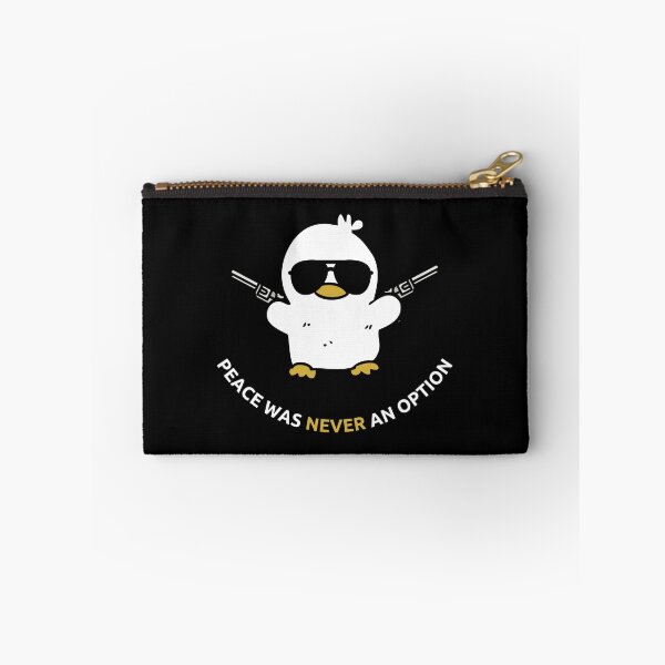 Item preview, Funny Duck - Peace Was Never An Option T shirt designed and sold by CircaModern.