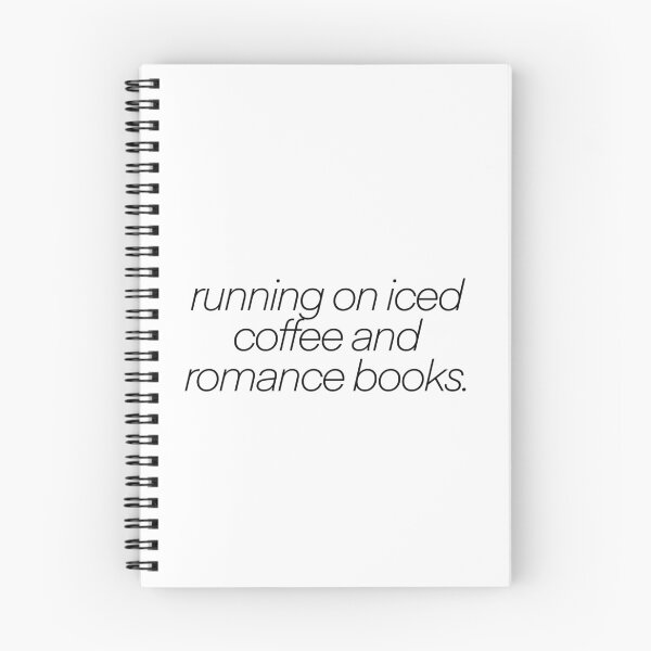 Item preview, running on iced coffee and romance books designed and sold by mtayzart.