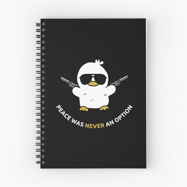 Item preview, Funny Duck - Peace Was Never An Option T shirt designed and sold by CircaModern.