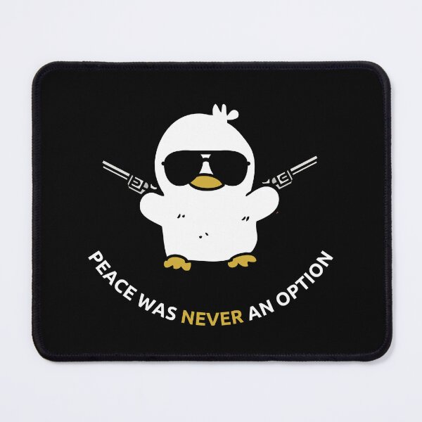 Item preview, Funny Duck - Peace Was Never An Option T shirt designed and sold by CircaModern.