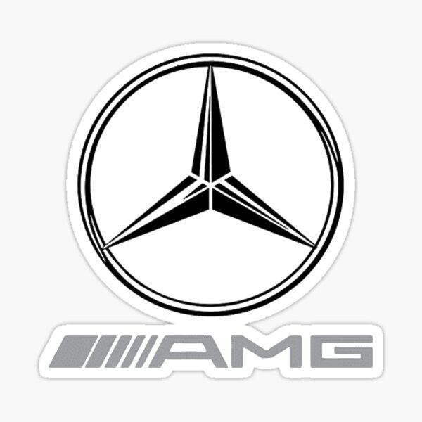 AMG-Mercedes-Logo Sticker