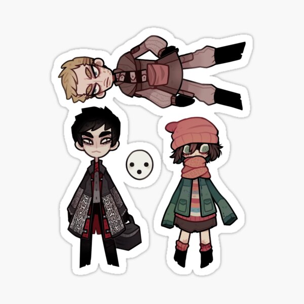 three healers (pathologic) Sticker