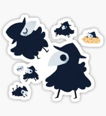 eileen the crow Sticker