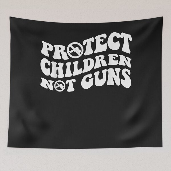 Aperçu de l'œuvre Anti guns protect children créée et vendue par KevinMelton47.