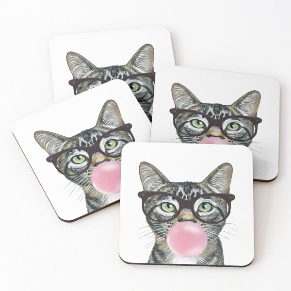 Aperçu de l'œuvre Bubblegum Cat créée et vendue par starrylite.