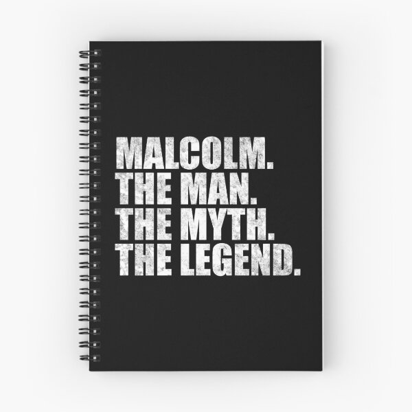 Item preview, Malcolm Name Malcolm The Man The Myth The legend designed and sold by Teelogic.