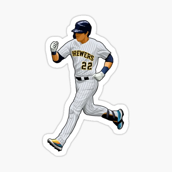 Christian Yelich Walk-off Drawing Photographic Print for Sale by Mallory  Marchese