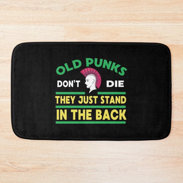Item preview, Old Punks Don T Die They Stand In The Back Essential T-Shirt designed and sold by colonjohan.