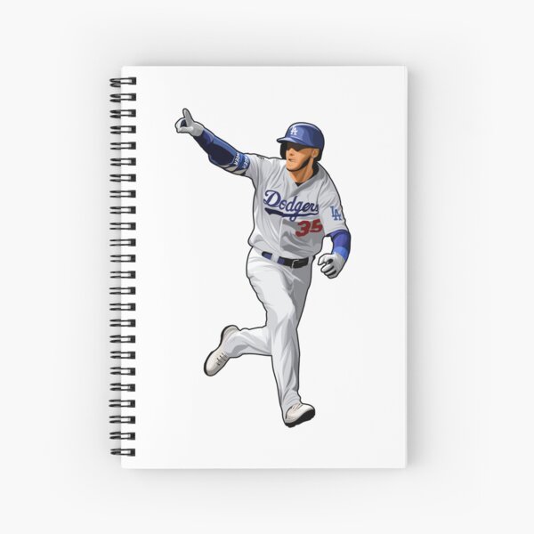 Cody Bellinger Spiral Notebook for Sale by seraphany