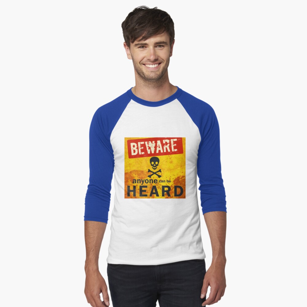 Item preview, Baseball ¾ Sleeve T-Shirt designed and sold by poeticdustbin.