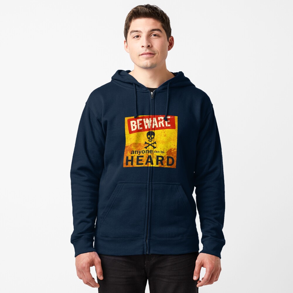 Item preview, Zipped Hoodie designed and sold by poeticdustbin.