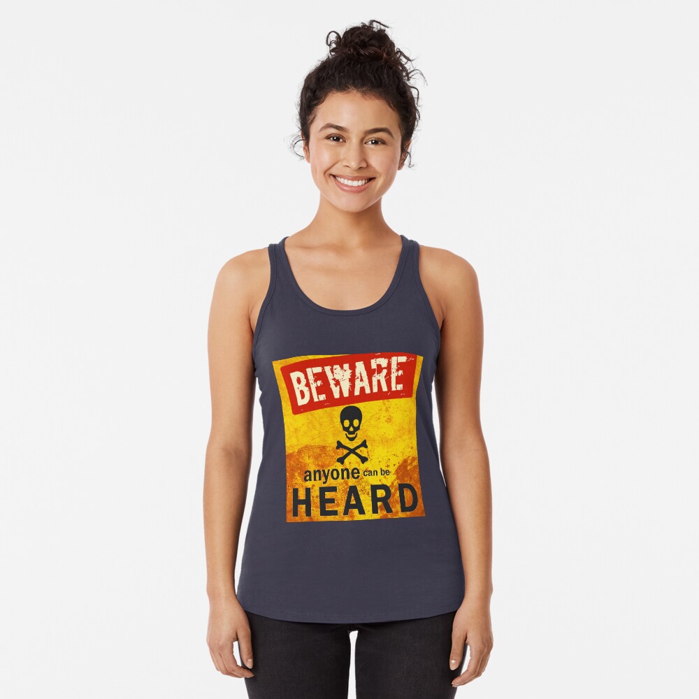 Item preview, Racerback Tank Top designed and sold by poeticdustbin.