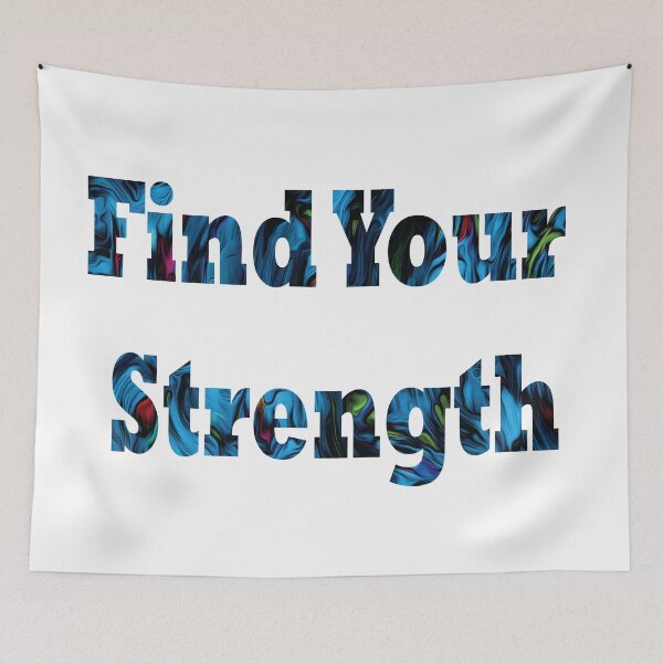 Item preview, Find your strength - quote designed and sold by PraArts2002.