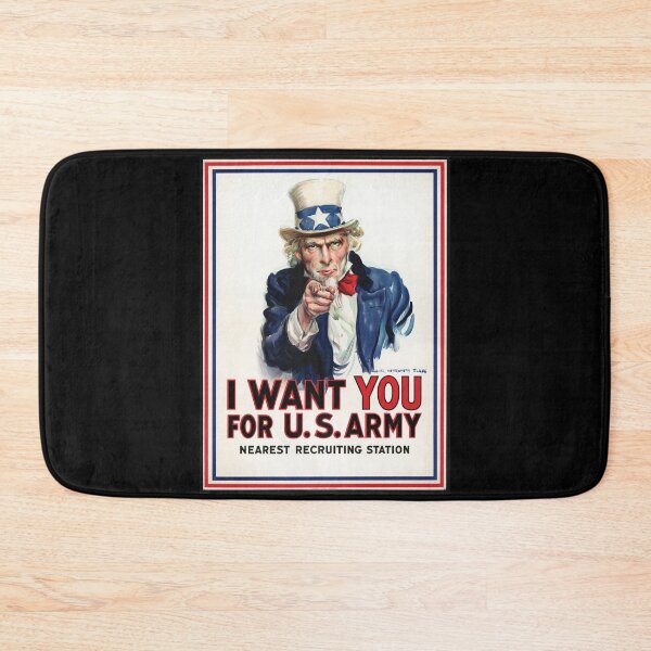 Item preview, Vintage 1917 I want you for the US Army designed and sold by Relics Of The Day.