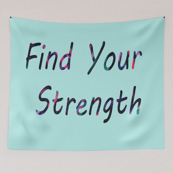 Item preview, Find your strength - quote designed and sold by PraArts2002.