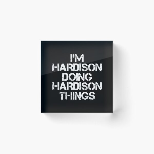 Item preview, Hardison Name T Shirt - Doing Hardison Things Name Gift Item Tee designed and sold by anthonyodo.