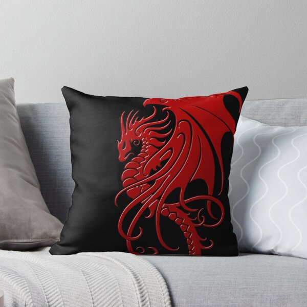 Item preview, Flying Red Tribal Dragon designed and sold by JeffBartels.