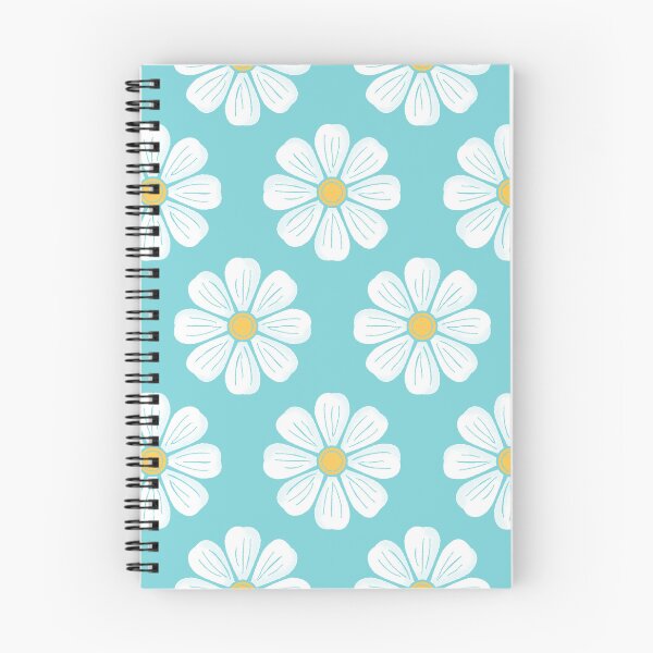 Item preview, Bold Retro Daisy on Aqua designed and sold by SarahDCreative.