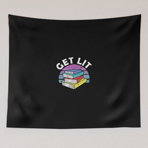 Item preview, Book gift Get Lit Literary gift Book Lover Party gift designed and sold by Manveersh.