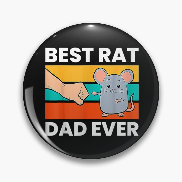 Item preview, Funny Rat Vintage Best Rat Dad Ever Father's Day T-Shirt designed and sold by Anthony-Wilson.