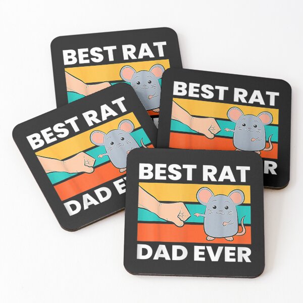 Item preview, Funny Rat Vintage Best Rat Dad Ever Father's Day T-Shirt designed and sold by Anthony-Wilson.