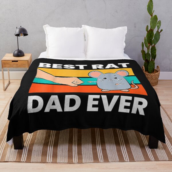 Item preview, Funny Rat Vintage Best Rat Dad Ever Father's Day T-Shirt designed and sold by Anthony-Wilson.