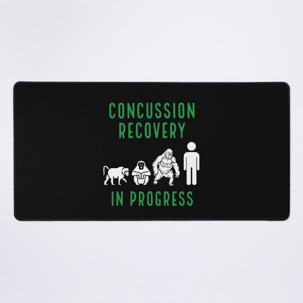 Item preview, witty, self deprecating, funny concussion, concussed, TBI design on a T-shirt, sticker, and mug designed and sold by smichaeliv.