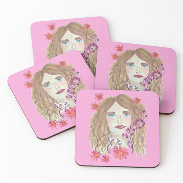 Item preview, Watercolor portrait be yourself designed and sold by altairaleon.